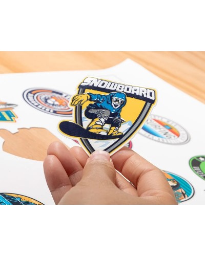 Servicii de printare UV-DTF pentru patch-uri 3D texturate