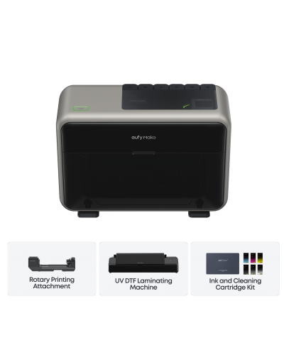 Imprimanta UV eufyMake E1 3D Texture A3 Deluxe Bundle