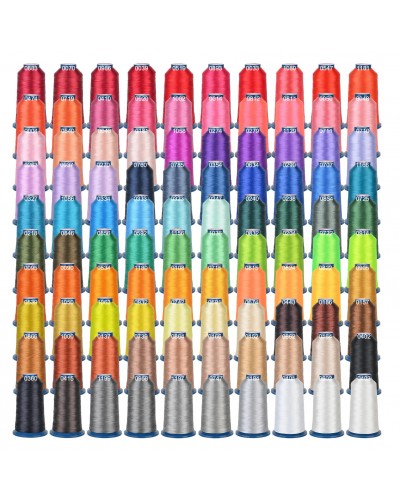 PooLin Embrodery Thread (4000 m) - 100 culori