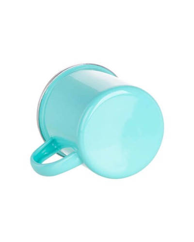 Cană metalică 360 ml pentru sublimare - mentă