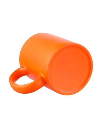 Cana neon portocaliu mat sublimabil