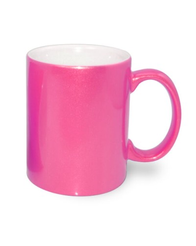 Cană sublimabila stralucitor Roz