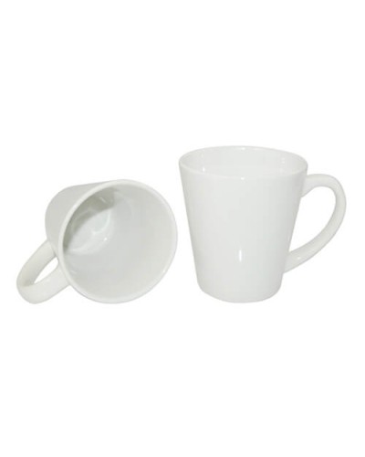 Ceasca Latte A+ mică albă Sublimare transfer termic