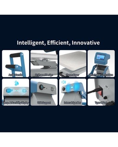 Presă cu pat plat Otter Ultra Heat Press G1