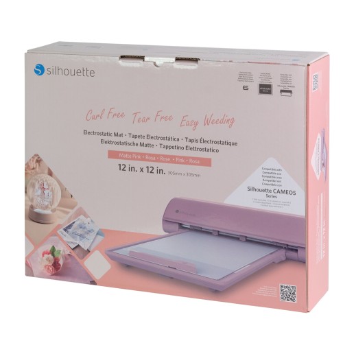 Silhouette Electrostatic Mat - 12 x 12 (Pink)