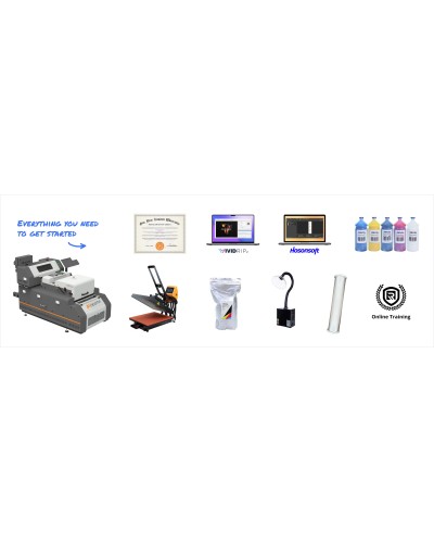 Imprimanta DTF Ricoma DTF-1202T + Presa Termica + Purificator