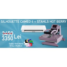 Silhouette Cameo 4 + Stahls Hot Berry