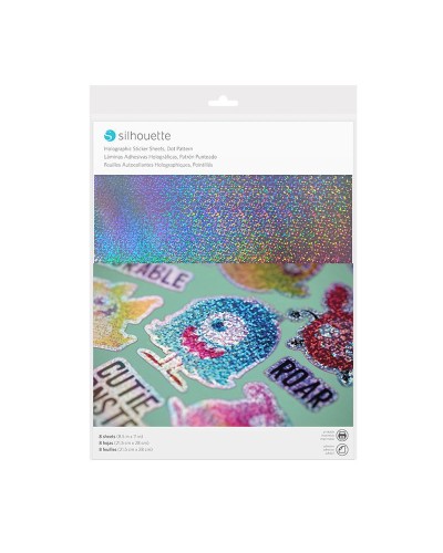 Silhouette Foi de autocolante - Puncte Holografice