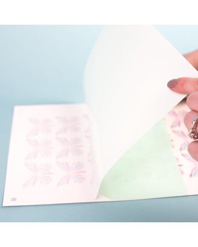 Silhouette Hartie pentru tatuaje temporare - Alb