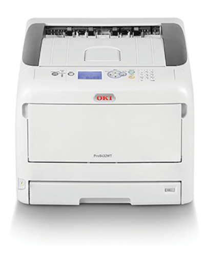 Imprimanta LED color cu toner alb OKI PRO 8432WT, A3 Imprimanta LED color cu toner alb OKI PRO 8432WT, A3