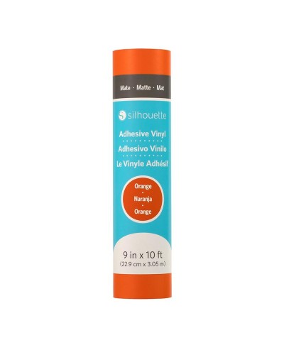 Silhouette Vinil Sticker Mat 9" - Orange