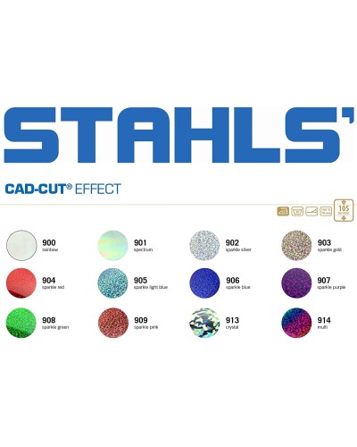 STAHLS CAD-CUT EFFECT SPARKLE PINK 909 - Sparkle pink 909